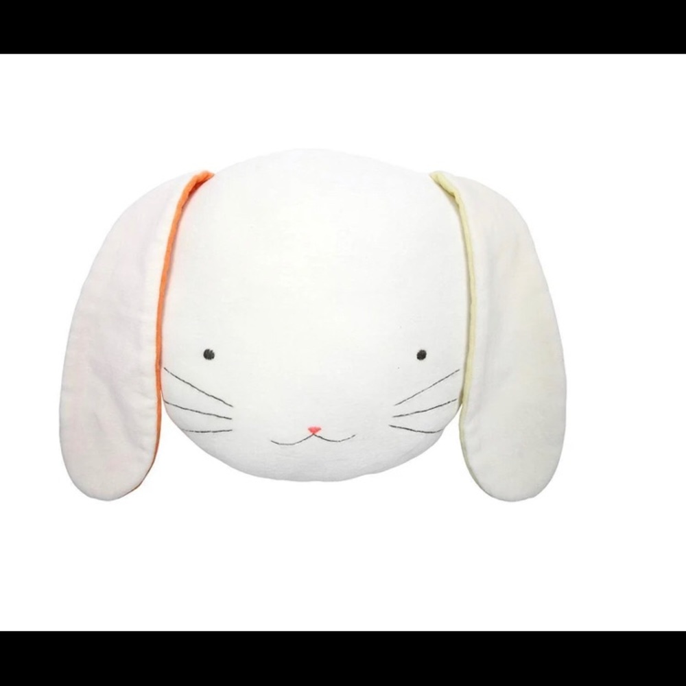 NWOT Meri Meri Velvet Bunny Cushion